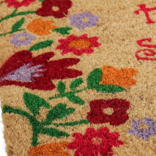 Floristik24 Deurmat Home Sweet Home deurmat kokosnoot deurmat 60x40cm
