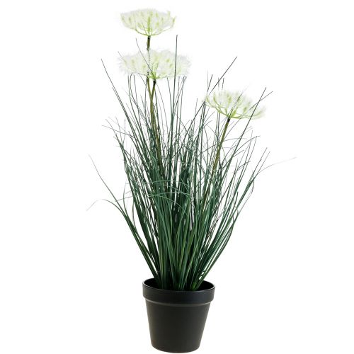 Floristik24 Biesgras Kunstbloem Kunstbloemen in pot 56cm
