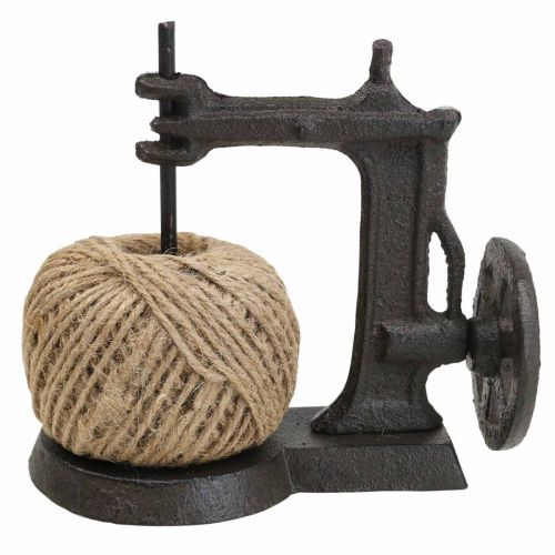 Floristik24 Garenhouder siernaaimachine gietijzer 17x10x5cm