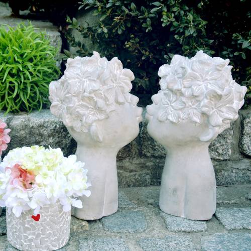 Floristik24 Tuinfiguur bloemenkind H20cm