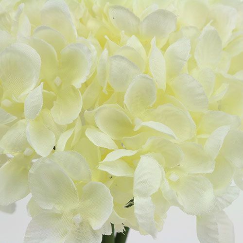 Floristik24 Hortensia bos kunstbloemen wit L27cm