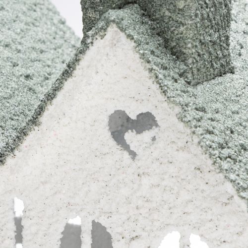 Artikel Verlicht huisje, gezellige decoratie voor een feestelijke sfeer in de woonkamer, 80 cm