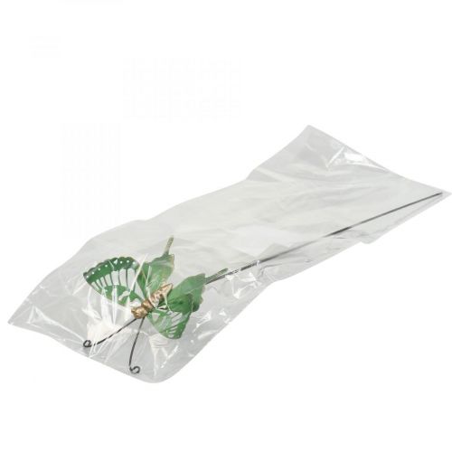 Floristik24 Tuinsteker Metaal Vlinder Groen Goud 12x10/46cm