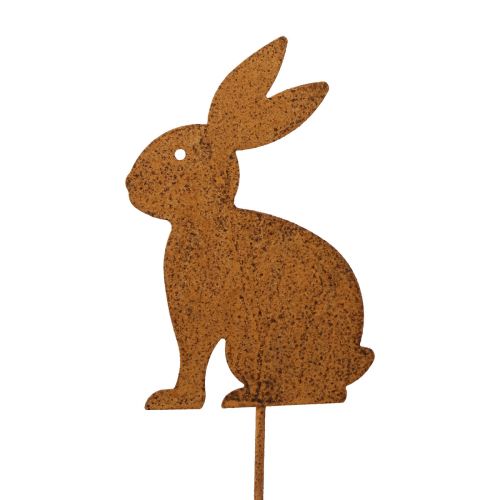Artikel Tuinsteker roest konijntje tuindecoratie Paasdecoratie 11cm×15cm