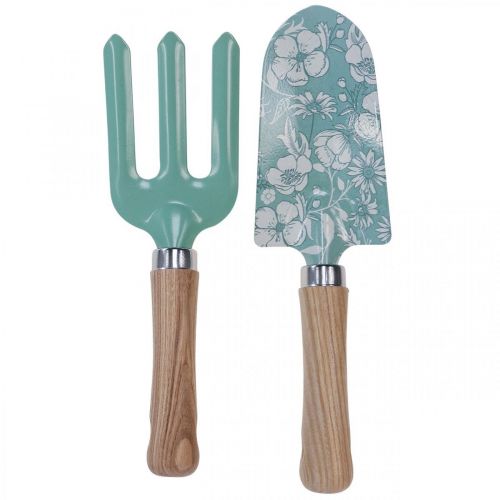 Floristik24 Tuingereedschapset tuinhark tuinschep 25/28cm