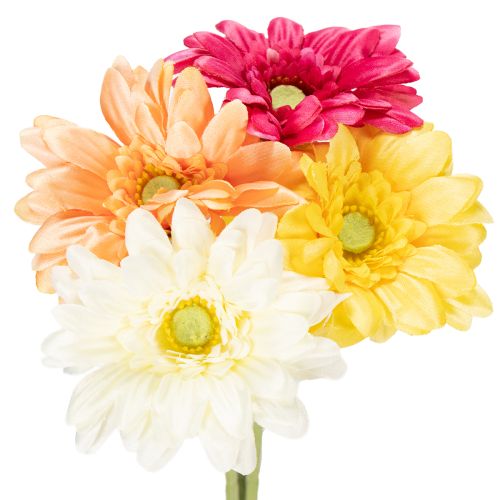 Kunstboeket gerbera's voor een frisse en onderhoudsvriendelijke decoratie, 47 cm, 32 stuks.
