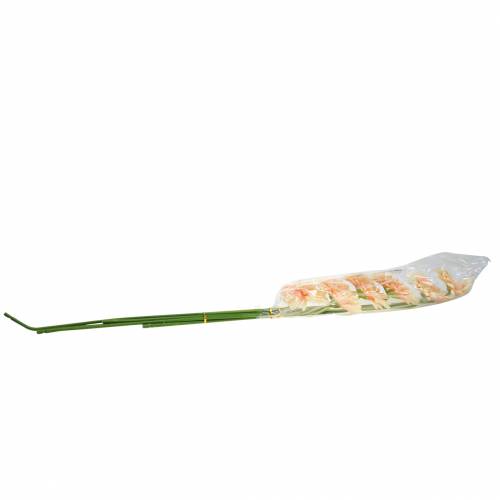 Floristik24 Gerbera kunstmatige perzik 62cm 6st