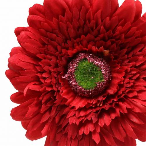 Floristik24 Gerbera kunstrood 62cm 6st