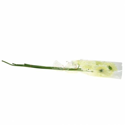 Artikel Gerbera kunst wit 62cm 6 st