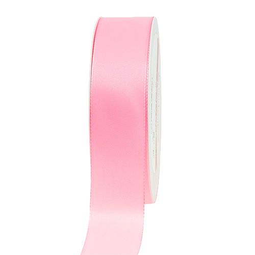 Cadeau- en decoratielint 25mm x 50m lichtroze