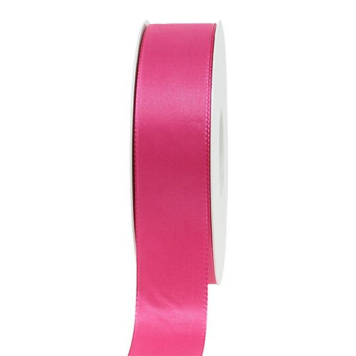 Cadeau- en decoratielint 25mm x 50m roze