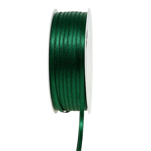 Cadeau- en decoratielint 3mm x 50m donkergroen