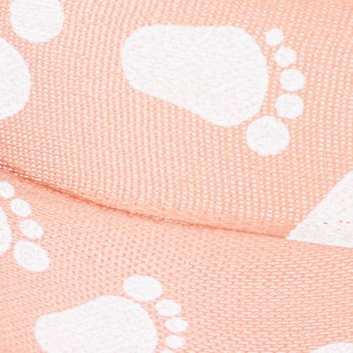 Artikel Cadeaulint voor babyvoetjes, doopdecoratie, roze lint, 25 mm, 16 m