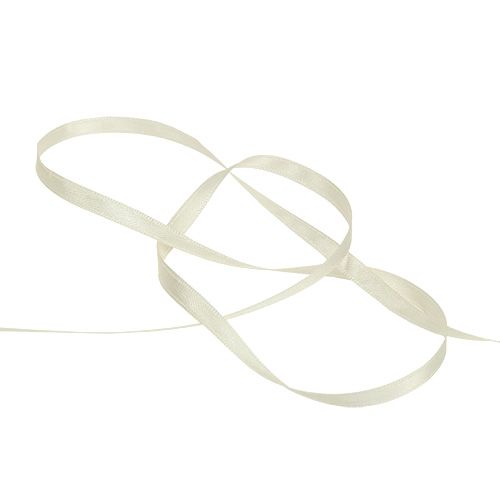Artikel Cadeaulint crème decoratief lint taft 6mm x 50m