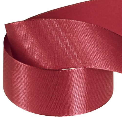 Artikel Cadeaulint decoratief lint taft Bordeaux 40mm 50m