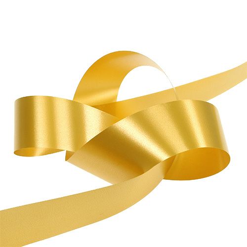 Floristik24 Cadeaulint goud 50mm 100m