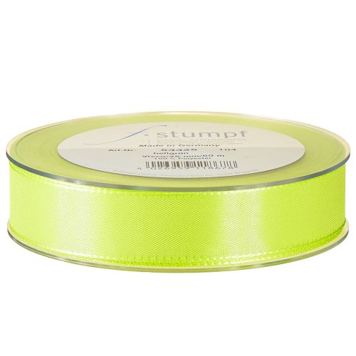 Artikel Cadeaulint groen lint limoengroen 25mm 50m