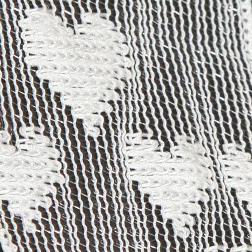 Artikel Cadeaulint hartjes meshlint wit glitter 40mm 10m