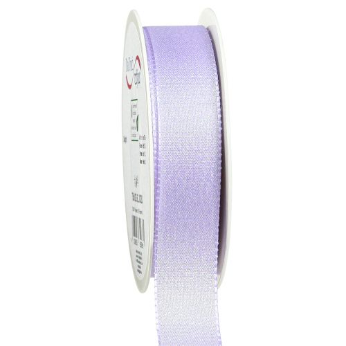 Floristik24 Cadeaulint paars mica sierlint lila 25mm 20m