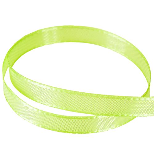 Artikel Cadeaulint limoengroen decoratief lint satijnen lint 8mm 50m