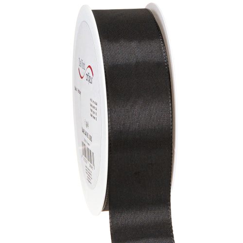 Artikel Cadeaulint zwart rouwlint decoratief lint 40mm 50m