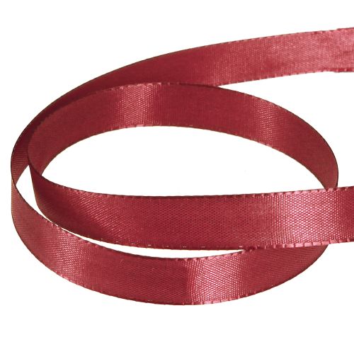 Artikel Cadeaulint taftlint decoratief lint Bordeaux 15mm 50m