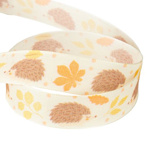 Artikel Cadeaulint zelfkantlint herfst egel 15mm 18m