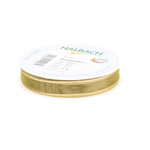 Artikel Cadeaulint gouden ring effect 15mm 25m