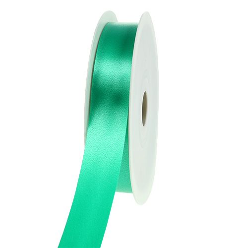 Geschenklint groen lint 25mm 100m