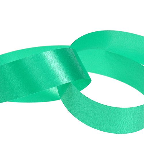 Geschenklint groen lint 25mm 100m