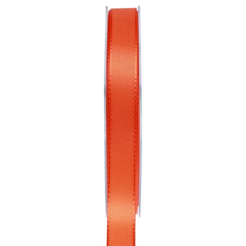 Floristik24 Cadeaulint oranje lint decoratief lint 15mm 50m