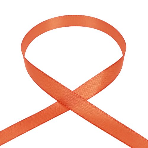 Cadeaulint oranje lint decoratief lint 15mm 50m