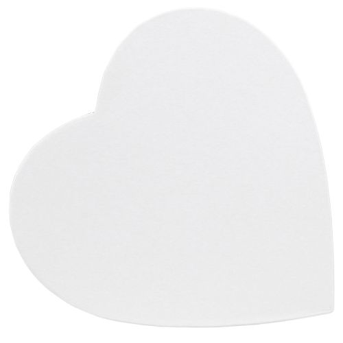Artikel Geschenkdoos hart wit papieren hartdoos 18×18cm H10cm 2st