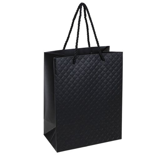 Artikel Cadeauzakje cadeauzakje zwart 18×10×23cm 1 st