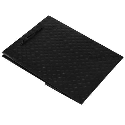 Artikel Cadeauzakje cadeauzakje zwart 18×10×23cm 1 st