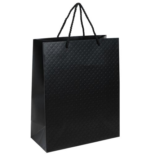 Artikel Cadeauzakje cadeauzakje zwart 26×12×32cm 1 stuk
