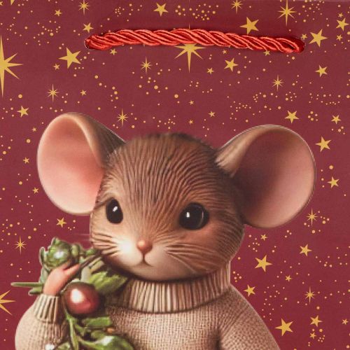 Cadeautasje met muismotief en