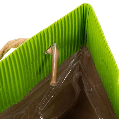 Artikel Cadeautas, papieren tas met handvatten, kleurrijke verpakking, 10,5 cm, 8 stuks