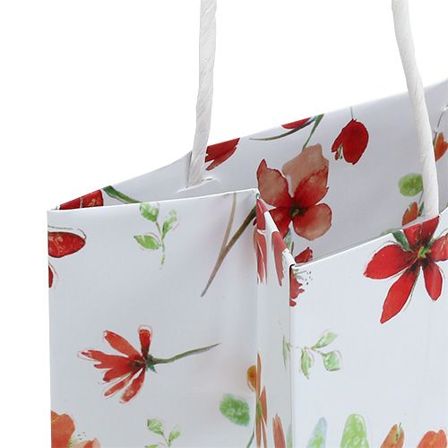 Artikel Cadeauzakjes met bloemen 25cm x 20cm x 11cm 6 st