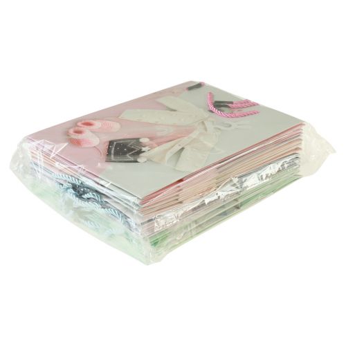 Artikel Cadeauzakjes babycadeauzakjes geboorte 23×18cm 12st