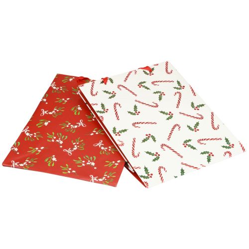 Artikel Cadeauzakjes Kerstcadeauzakje Cadeauzakje 18×24×8cm 2st