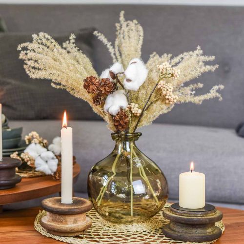 Floristik24 Gedroogd gras siergras voor droge floristische decoratie natuur H55cm
