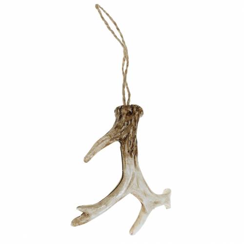 Artikel Kersthanger decoratie gewei kerstboomversieringen 7cm 8 st