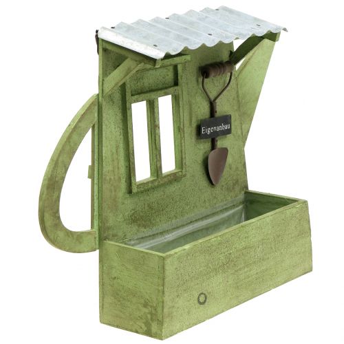 Floristik24 Tuinhuisje Planter Groen H40cm