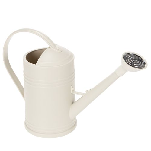 Gieter met afneembare sproeikop. Ideaal voor kamerplanten en balkons. Wit. 32 cm.