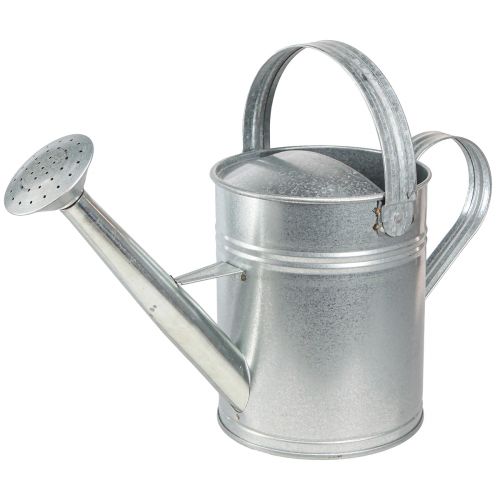 Artikel Decoratieve gieter retro design metaal zilver 42x15,5x27cm