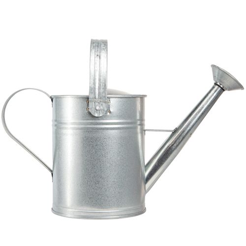 Artikel Decoratieve gieter retro design metaal zilver 42x15,5x27cm