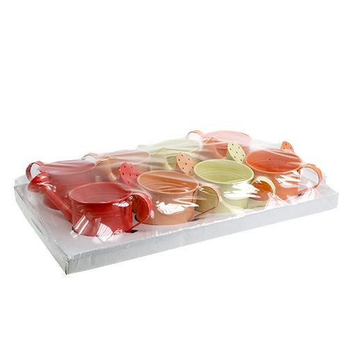 Floristik24 Gieter Orange Mix Ø11cm H9cm 8st