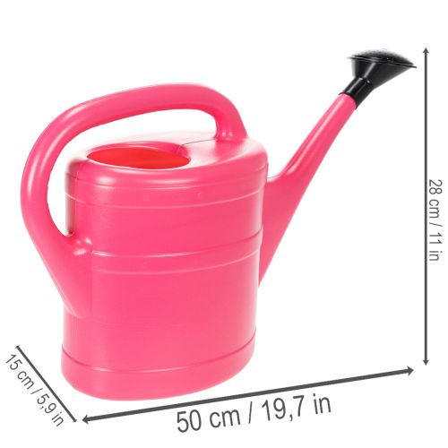 Artikel Roze gieter, 5 liter