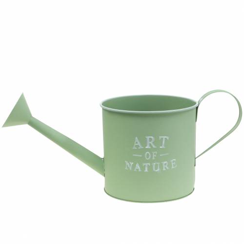 Artikel Bloempot gieter mintgroen zink Ø16,5cm H17cm